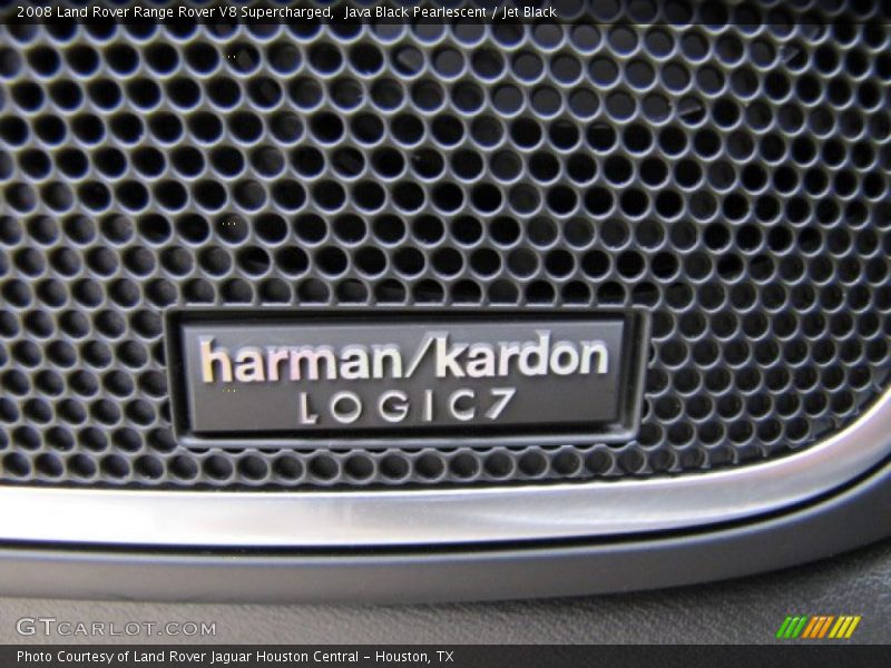 Java Black Pearlescent / Jet Black 2008 Land Rover Range Rover V8 Supercharged