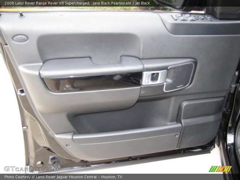 Java Black Pearlescent / Jet Black 2008 Land Rover Range Rover V8 Supercharged