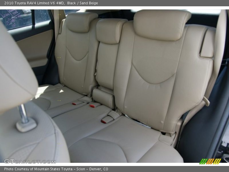 Black / Sand Beige 2010 Toyota RAV4 Limited V6 4WD