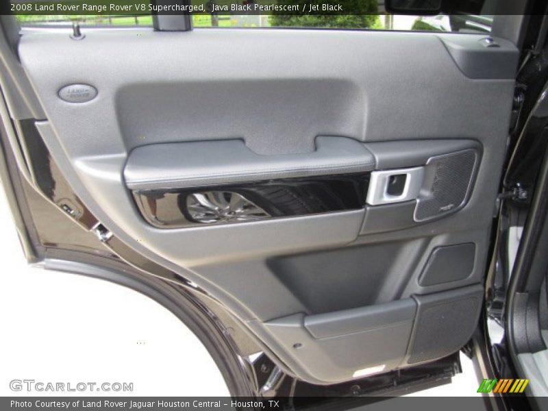 Java Black Pearlescent / Jet Black 2008 Land Rover Range Rover V8 Supercharged