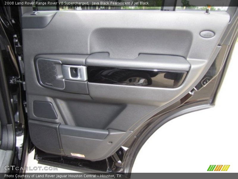 Java Black Pearlescent / Jet Black 2008 Land Rover Range Rover V8 Supercharged