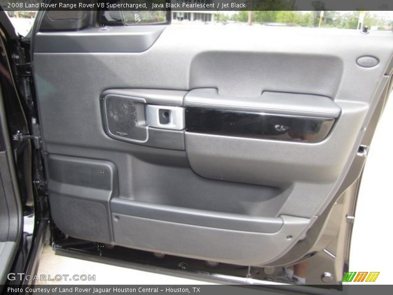 Java Black Pearlescent / Jet Black 2008 Land Rover Range Rover V8 Supercharged