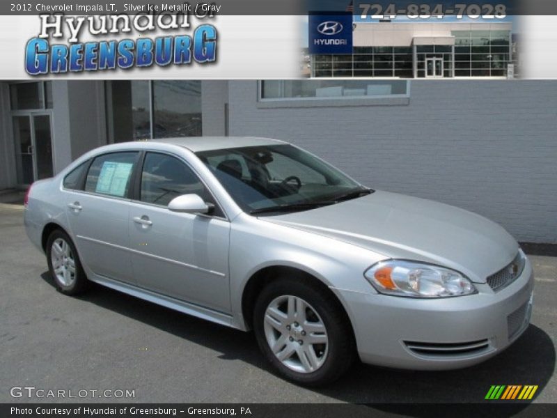 Silver Ice Metallic / Gray 2012 Chevrolet Impala LT
