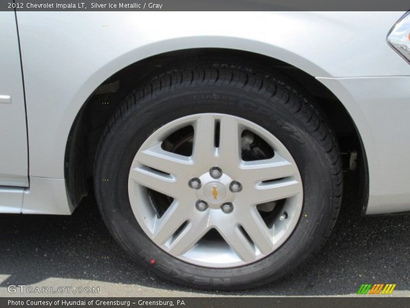Silver Ice Metallic / Gray 2012 Chevrolet Impala LT