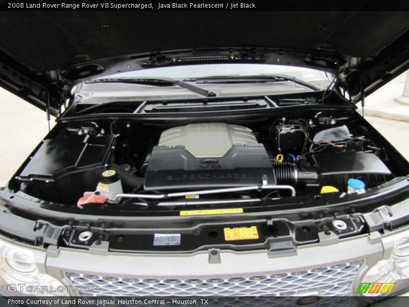 Java Black Pearlescent / Jet Black 2008 Land Rover Range Rover V8 Supercharged