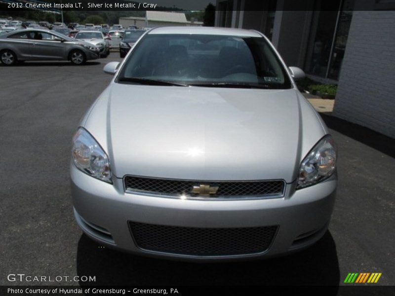 Silver Ice Metallic / Gray 2012 Chevrolet Impala LT