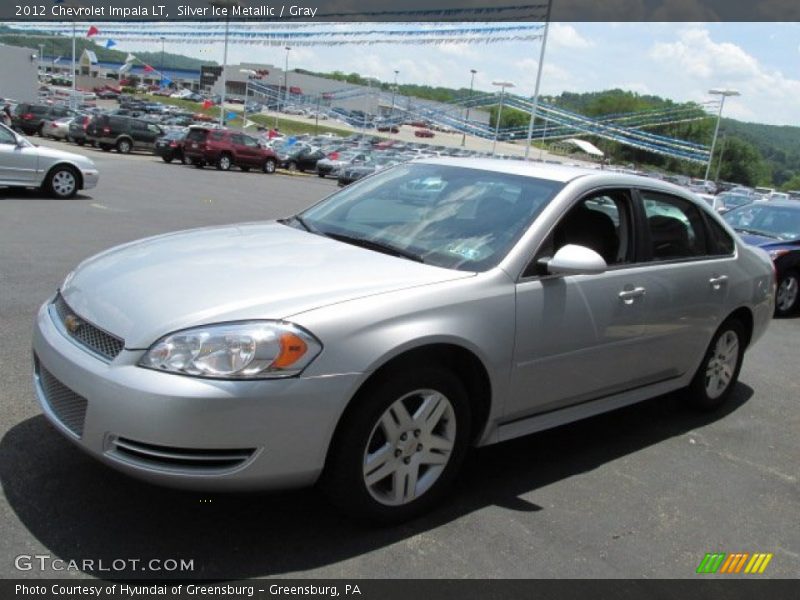 Silver Ice Metallic / Gray 2012 Chevrolet Impala LT