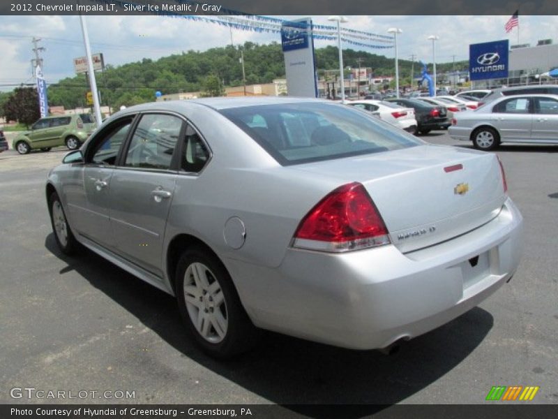Silver Ice Metallic / Gray 2012 Chevrolet Impala LT