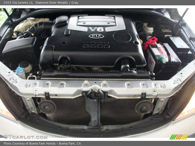  2003 Sorento LX Engine - 3.5 Liter DOHC 24 Valve V6