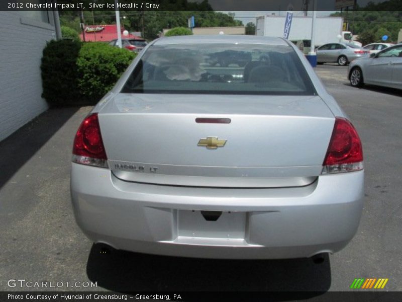 Silver Ice Metallic / Gray 2012 Chevrolet Impala LT