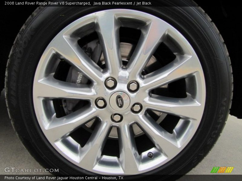 Java Black Pearlescent / Jet Black 2008 Land Rover Range Rover V8 Supercharged