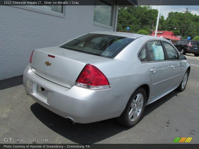 Silver Ice Metallic / Gray 2012 Chevrolet Impala LT