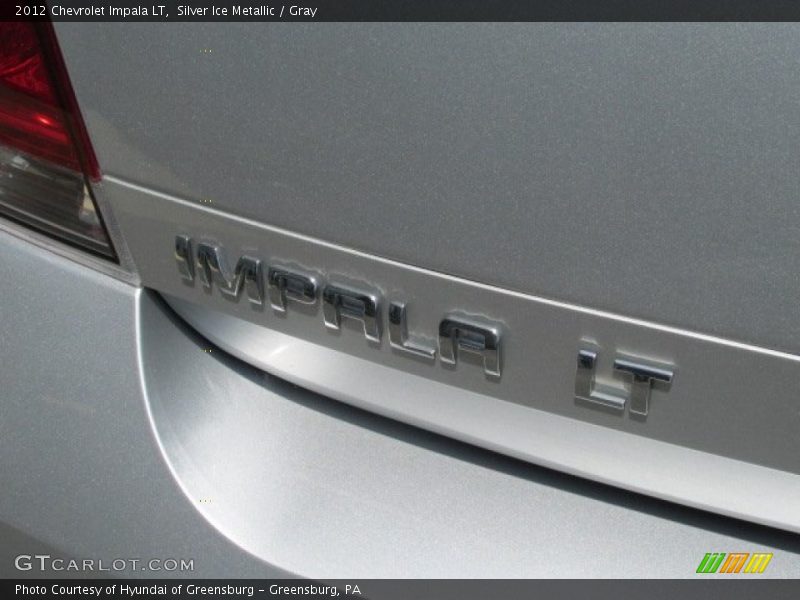 Silver Ice Metallic / Gray 2012 Chevrolet Impala LT