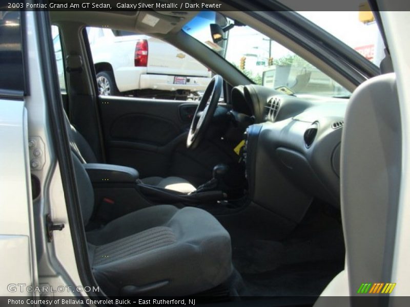 Galaxy Silver Metallic / Dark Pewter 2003 Pontiac Grand Am GT Sedan