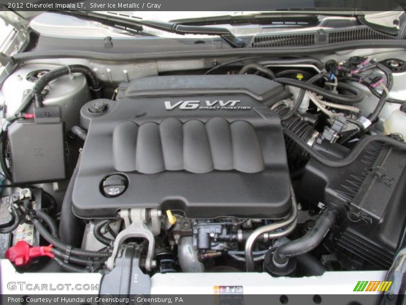 Silver Ice Metallic / Gray 2012 Chevrolet Impala LT