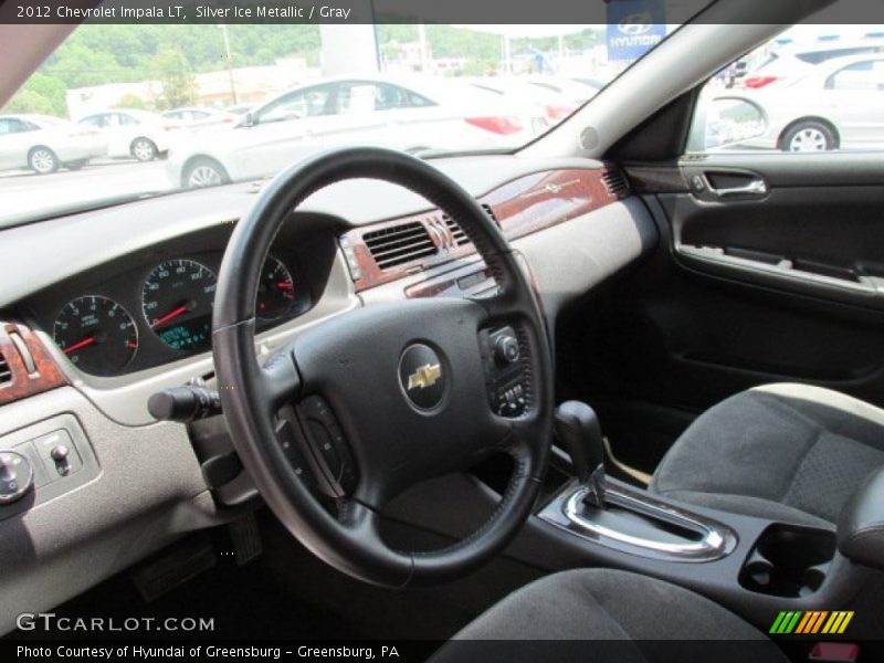 Silver Ice Metallic / Gray 2012 Chevrolet Impala LT