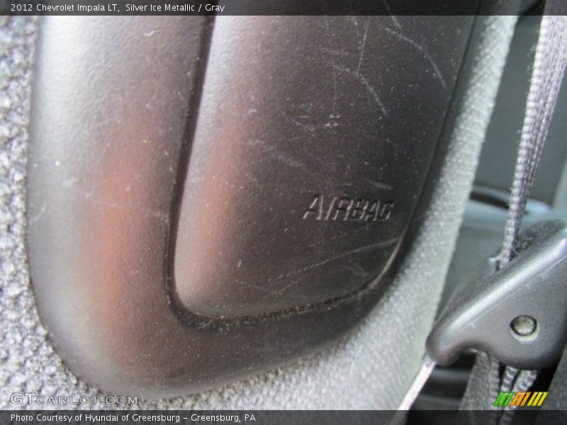 Silver Ice Metallic / Gray 2012 Chevrolet Impala LT