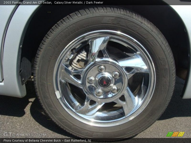 Galaxy Silver Metallic / Dark Pewter 2003 Pontiac Grand Am GT Sedan