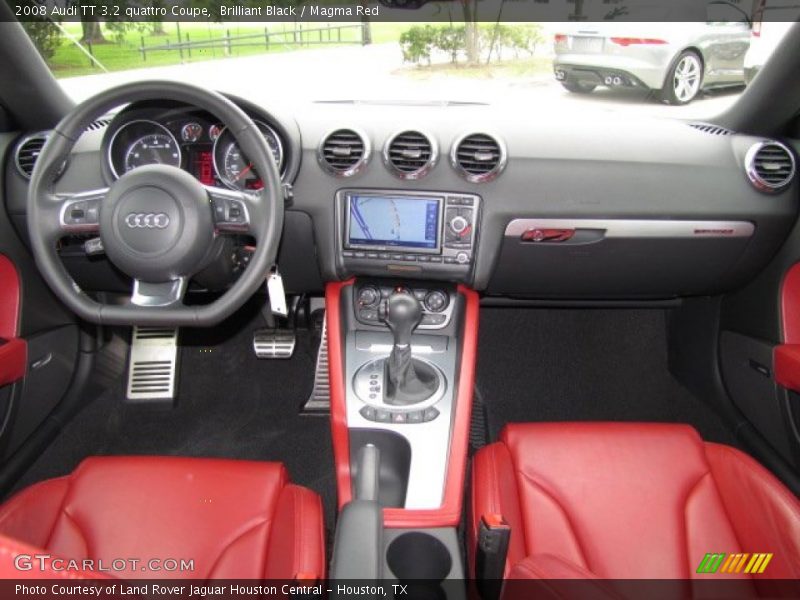 Dashboard of 2008 TT 3.2 quattro Coupe