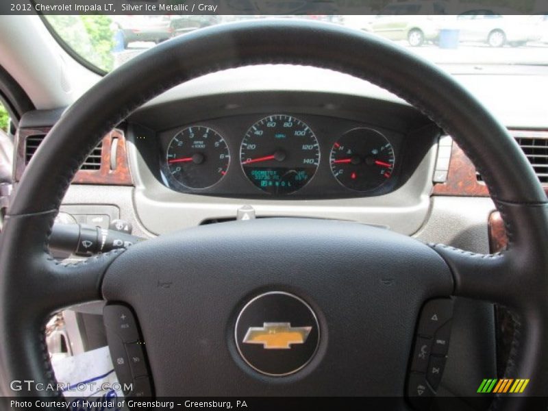 Silver Ice Metallic / Gray 2012 Chevrolet Impala LT