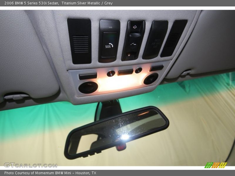 Titanium Silver Metallic / Grey 2006 BMW 5 Series 530i Sedan