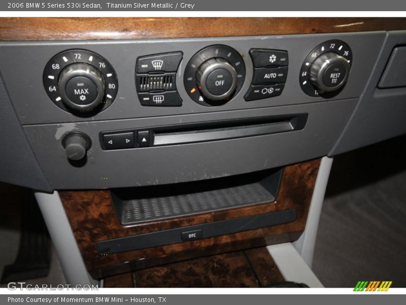 Titanium Silver Metallic / Grey 2006 BMW 5 Series 530i Sedan