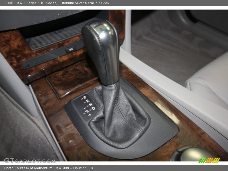 Titanium Silver Metallic / Grey 2006 BMW 5 Series 530i Sedan