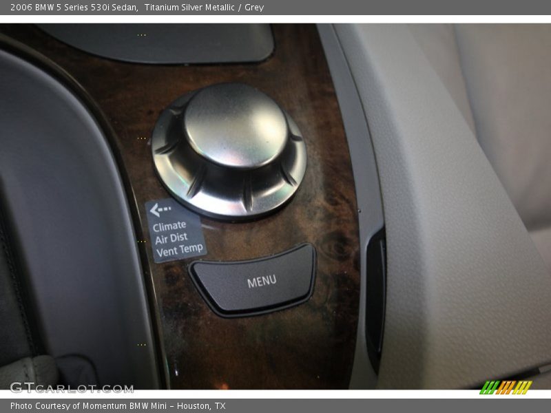 Titanium Silver Metallic / Grey 2006 BMW 5 Series 530i Sedan