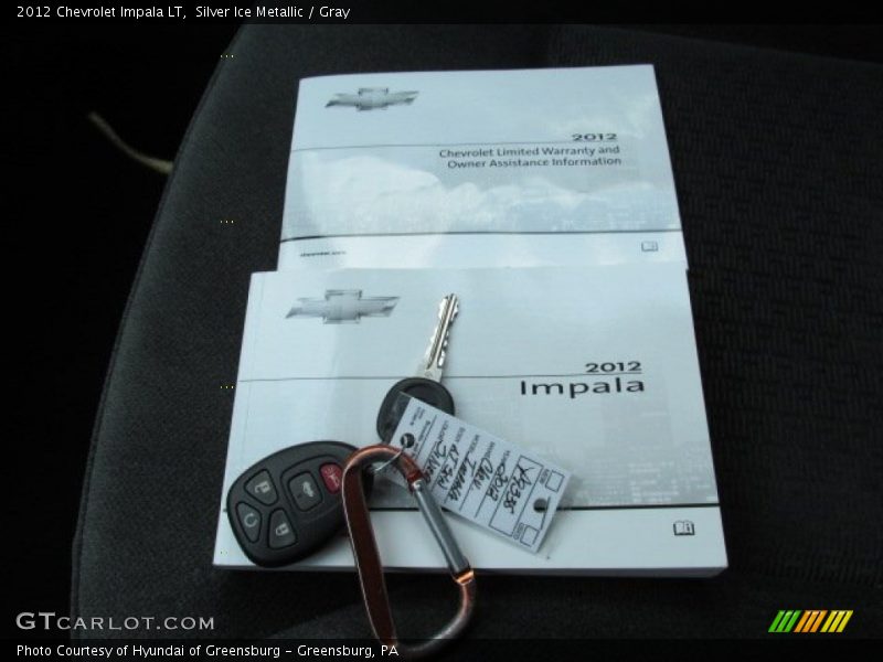 Silver Ice Metallic / Gray 2012 Chevrolet Impala LT