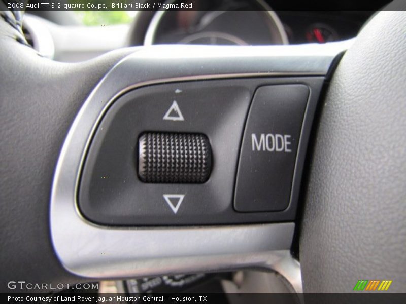 Controls of 2008 TT 3.2 quattro Coupe