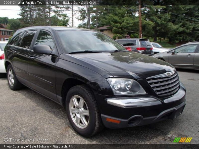 Brilliant Black / Dark Slate Gray 2006 Chrysler Pacifica Touring