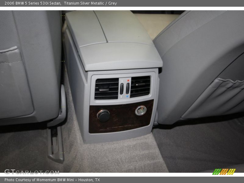 Titanium Silver Metallic / Grey 2006 BMW 5 Series 530i Sedan