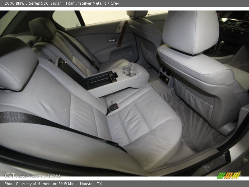 Titanium Silver Metallic / Grey 2006 BMW 5 Series 530i Sedan