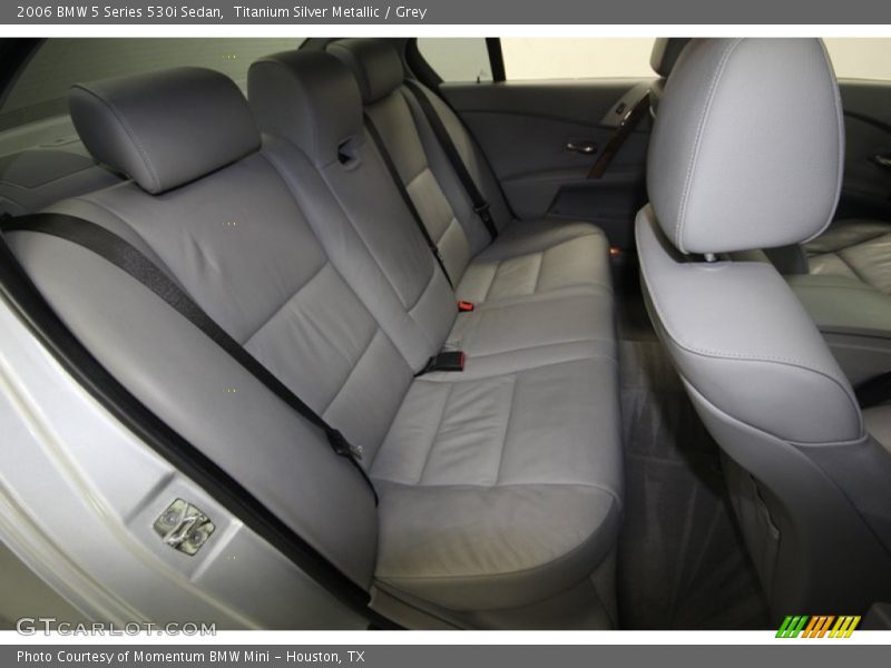 Titanium Silver Metallic / Grey 2006 BMW 5 Series 530i Sedan