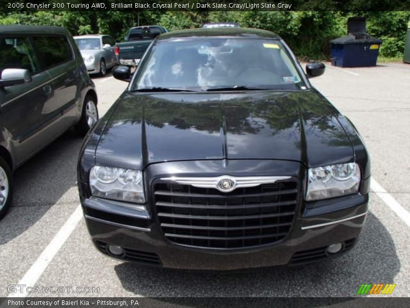 Brilliant Black Crystal Pearl / Dark Slate Gray/Light Slate Gray 2006 Chrysler 300 Touring AWD