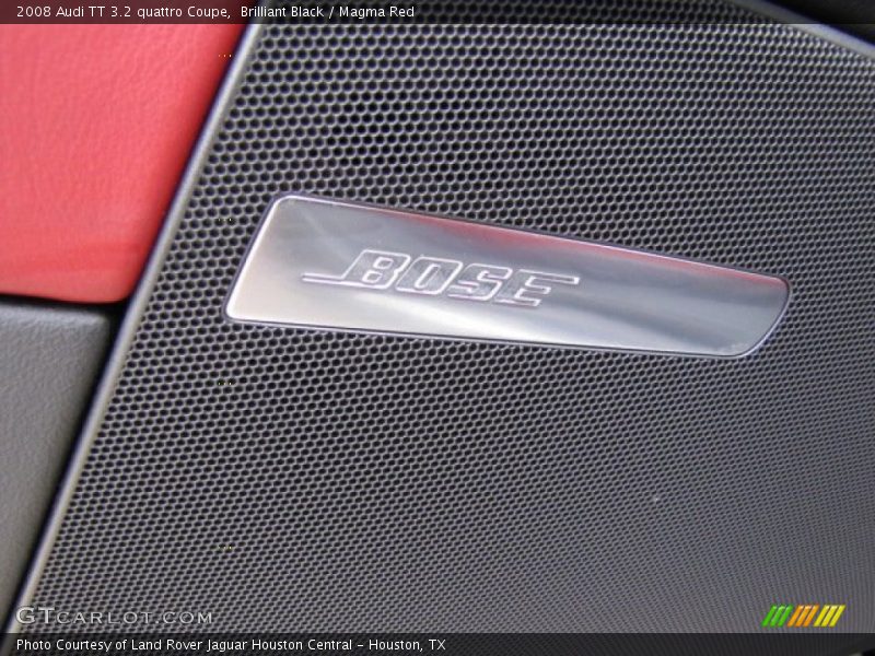 Audio System of 2008 TT 3.2 quattro Coupe
