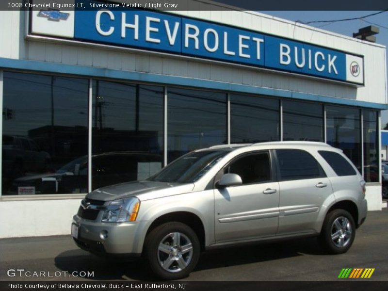 Silverstone Metallic / Light Gray 2008 Chevrolet Equinox LT