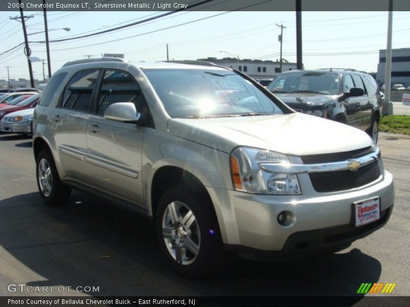 Silverstone Metallic / Light Gray 2008 Chevrolet Equinox LT