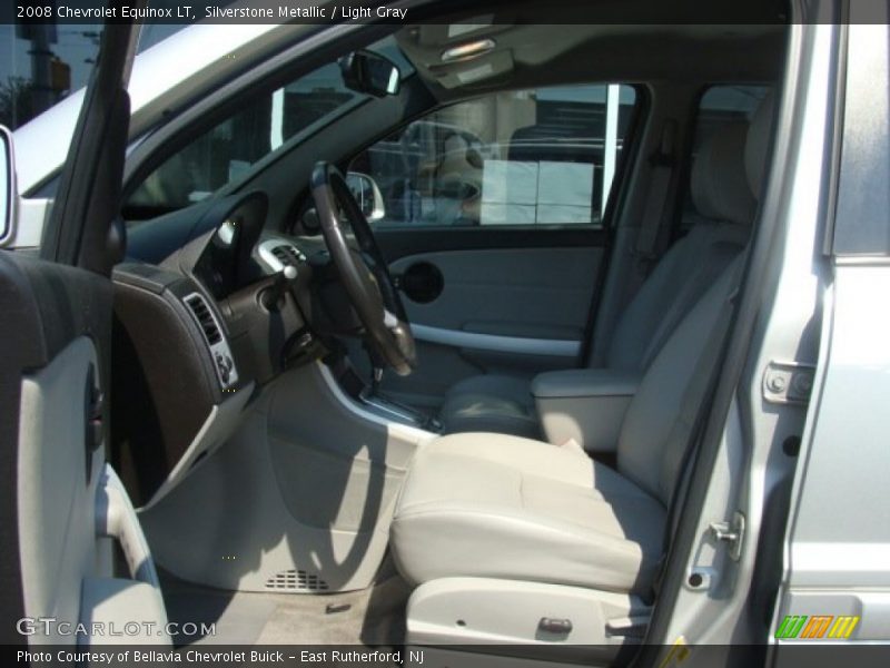 Silverstone Metallic / Light Gray 2008 Chevrolet Equinox LT