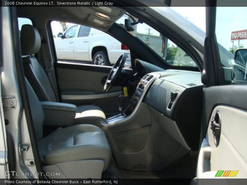 Silverstone Metallic / Light Gray 2008 Chevrolet Equinox LT