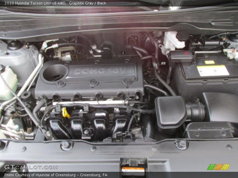 Graphite Gray / Black 2010 Hyundai Tucson Limited AWD