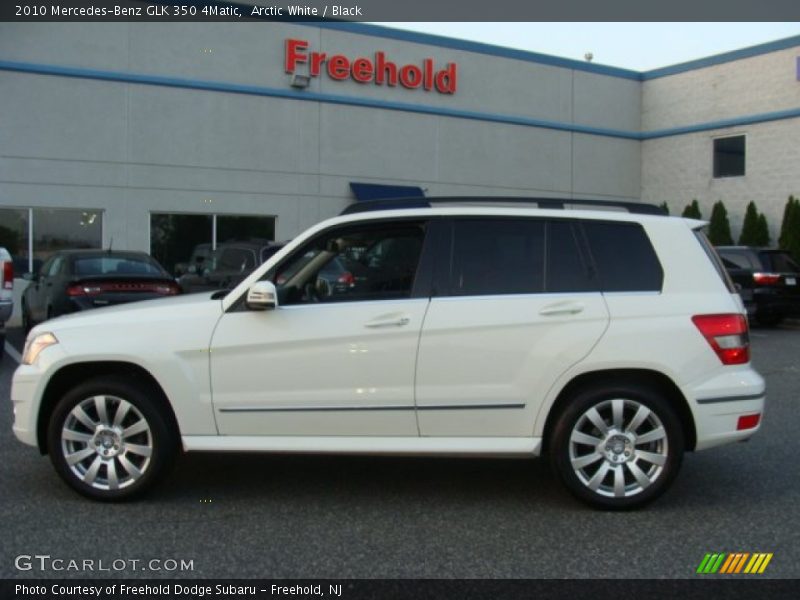 Arctic White / Black 2010 Mercedes-Benz GLK 350 4Matic