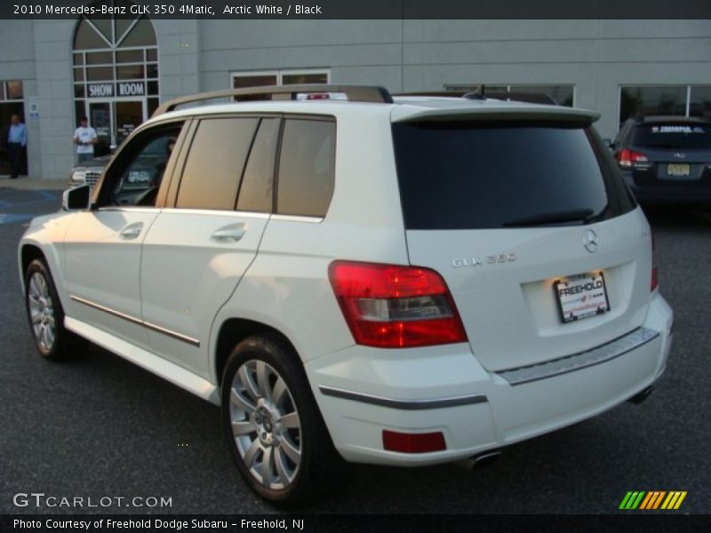 Arctic White / Black 2010 Mercedes-Benz GLK 350 4Matic