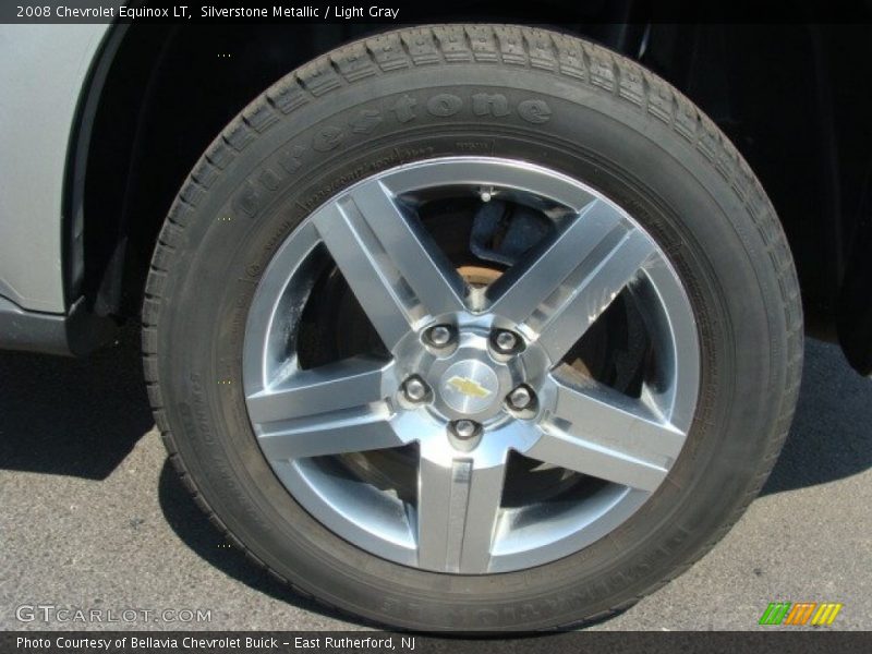 Silverstone Metallic / Light Gray 2008 Chevrolet Equinox LT