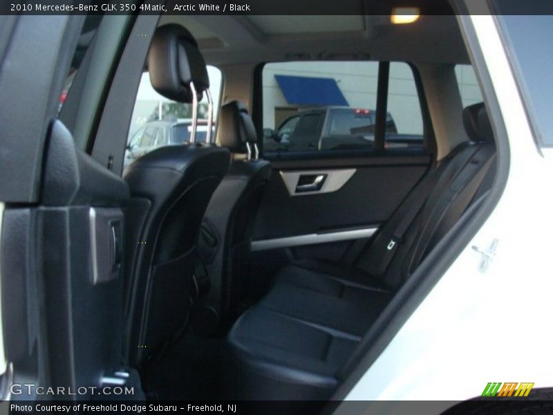 Arctic White / Black 2010 Mercedes-Benz GLK 350 4Matic