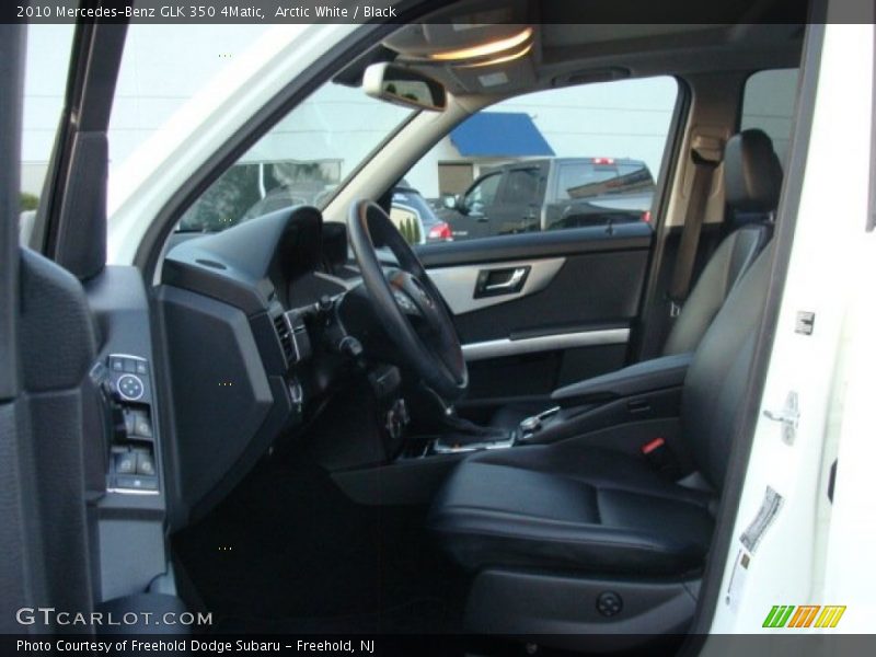 Arctic White / Black 2010 Mercedes-Benz GLK 350 4Matic