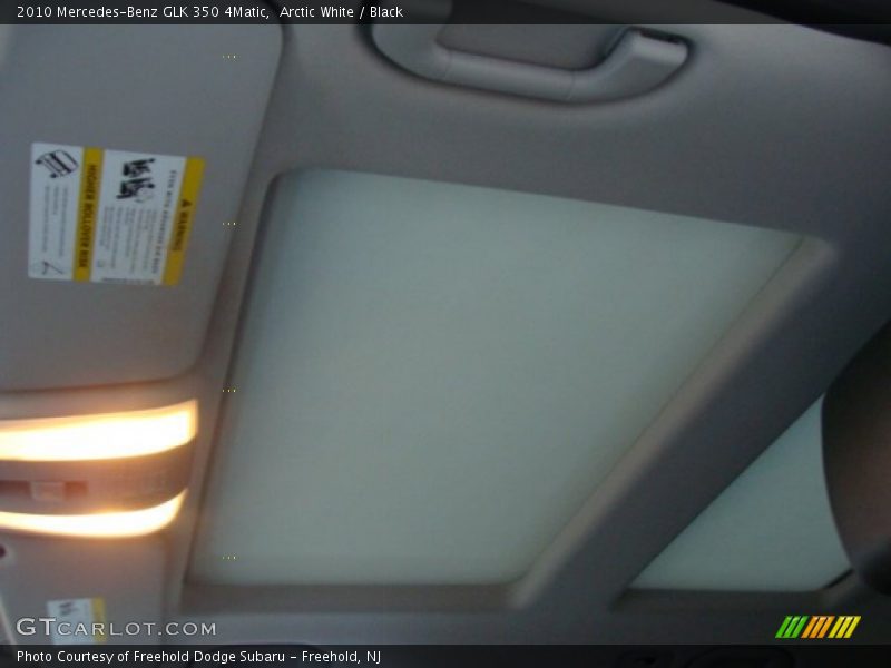 Arctic White / Black 2010 Mercedes-Benz GLK 350 4Matic