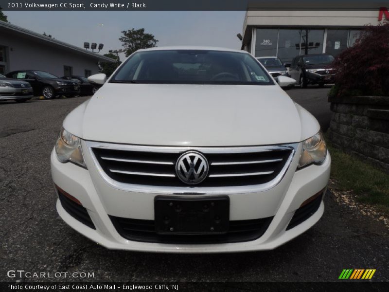 Candy White / Black 2011 Volkswagen CC Sport