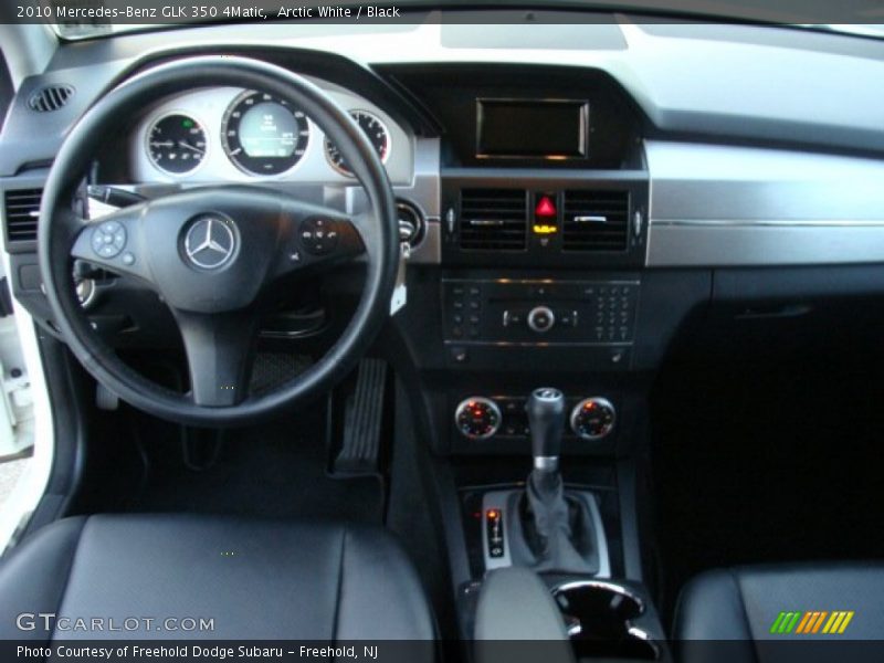 Arctic White / Black 2010 Mercedes-Benz GLK 350 4Matic