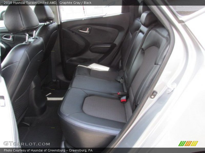 Graphite Gray / Black 2010 Hyundai Tucson Limited AWD